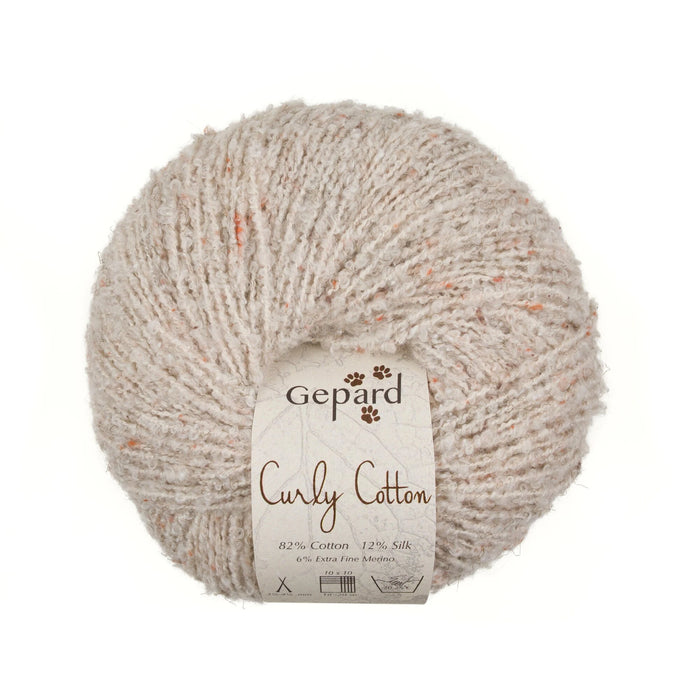 Curly Cotton - unglaublich leichtes Bouclé-Garn