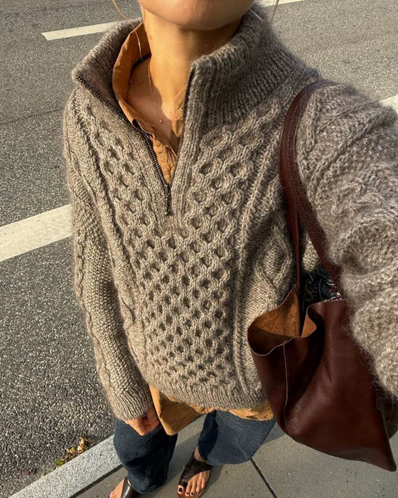 Papieranleitung - Dagmar Zipper Sweater