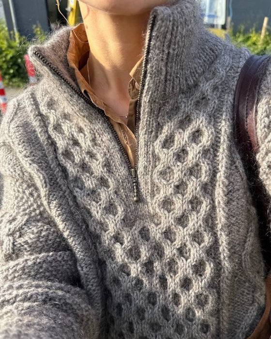 Papieranleitung - Dagmar Zipper Sweater