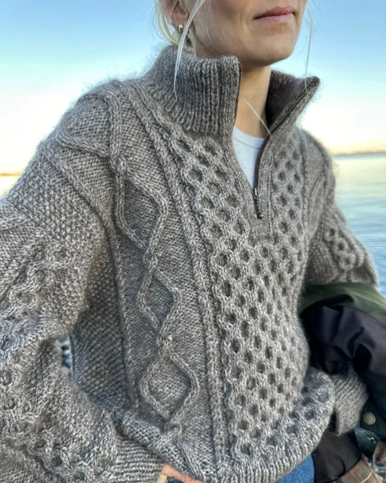 Papieranleitung - Dagmar Zipper Sweater