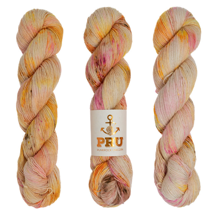 Pru Yarns ECO LYNN - handgefärbtes Garn aus Merino und Leinen