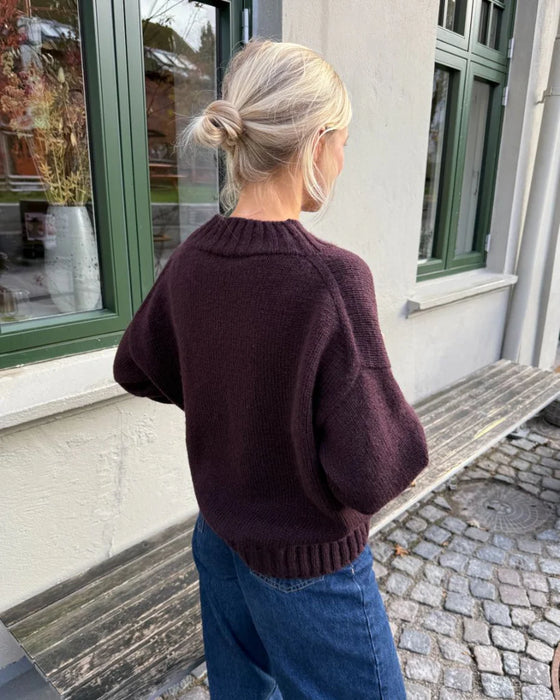 Hannah Sweater V-Neck - Papieranleitung