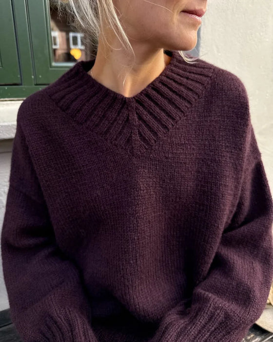 Hannah Sweater V-Neck - Papieranleitung