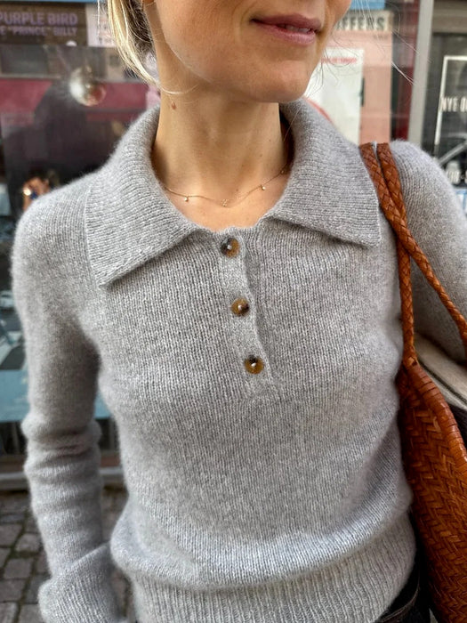 Petra Polo - Strickpaket (Lun Merino)