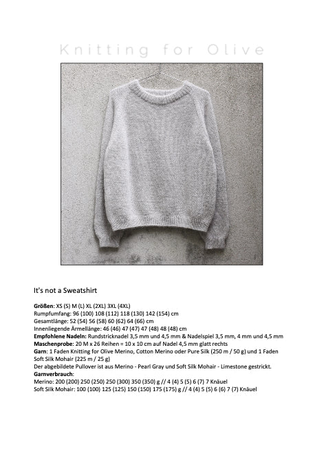 It's not a Sweatshirt