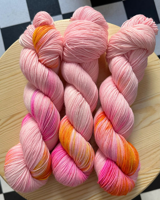 Merino Sock - handgefärbtes Sockengarn aus Merino mit Nylon