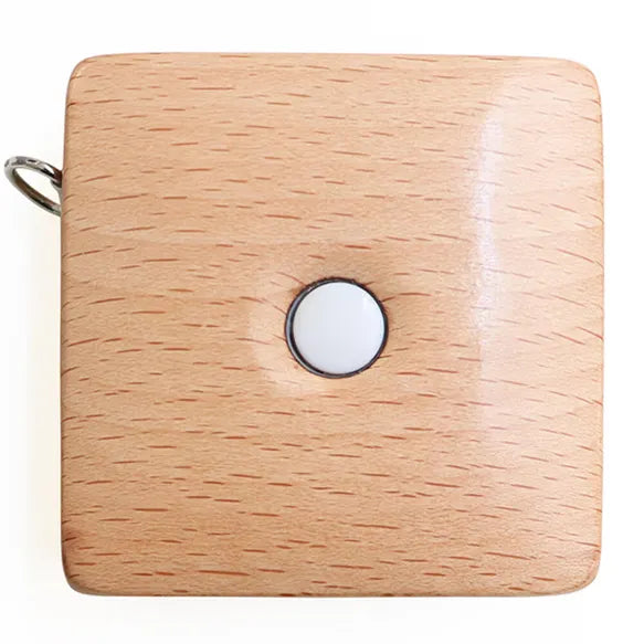 Rollmaßband aus Buchenholz