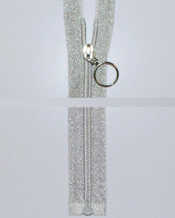 Reißverschluss Silber Tia Zipper Jacket 6mm / 55cm