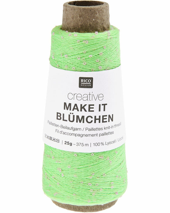Make it Blümchen - Paillettengarn