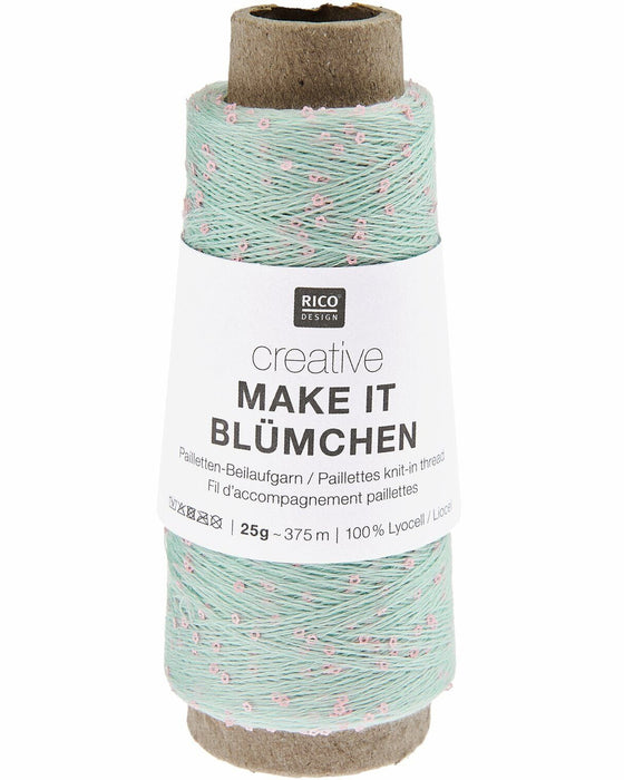 Make it Blümchen - Paillettengarn