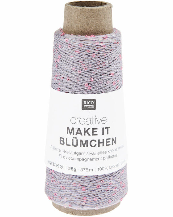 Make it Blümchen - Paillettengarn