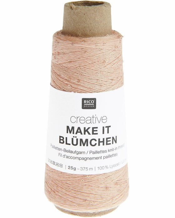 Make it Blümchen - Paillettengarn