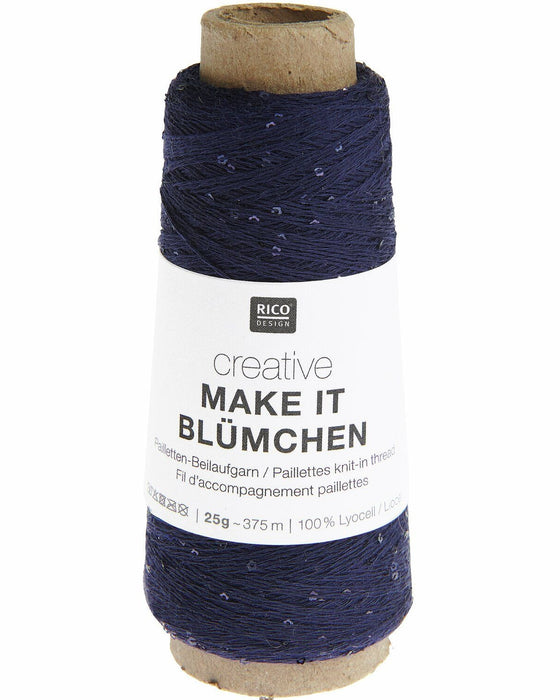 Make it Blümchen - Paillettengarn