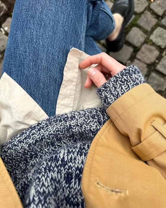 Melange Sweater - Papieranleitung