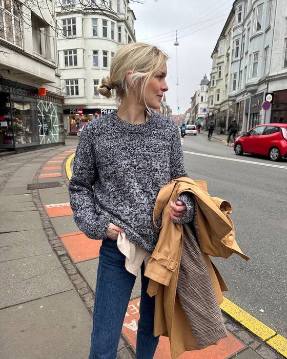 Melange Sweater - Strickpaket