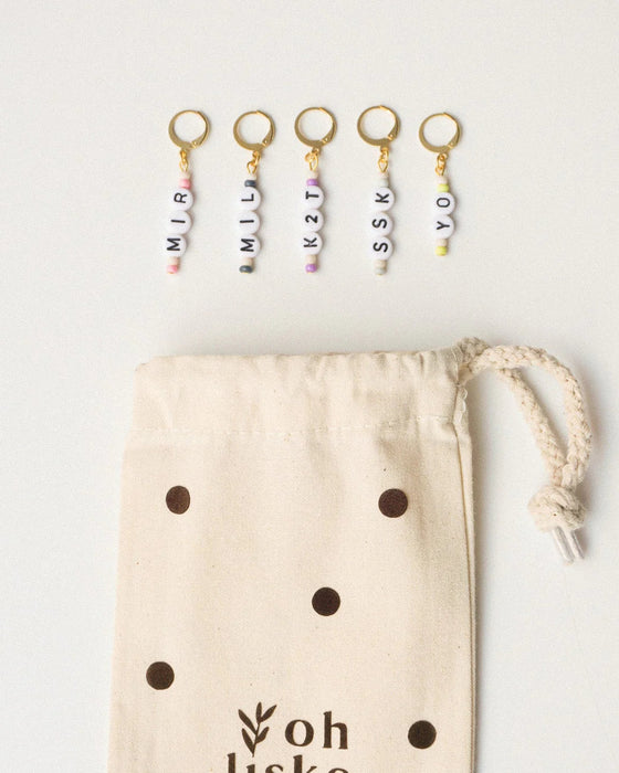 Ohliske Maschenmarkierer Set Letters