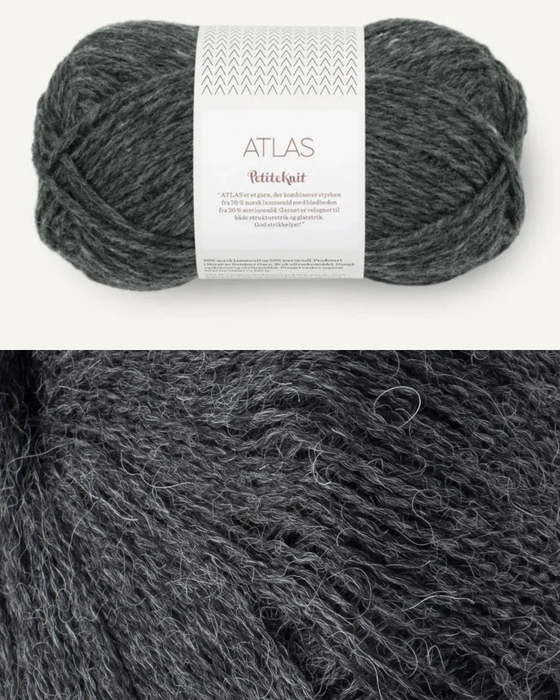 Autumn Pullover - Strickpaket (Atlas + Titicaca)