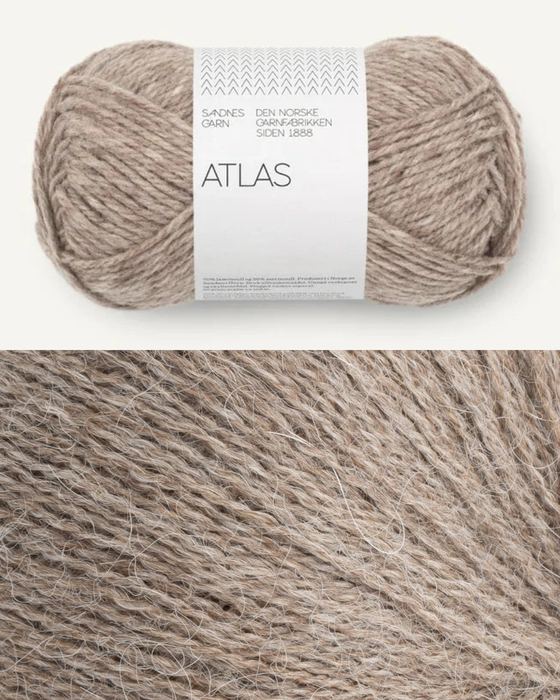 Autumn Pullover - Strickpaket (Atlas + Titicaca)