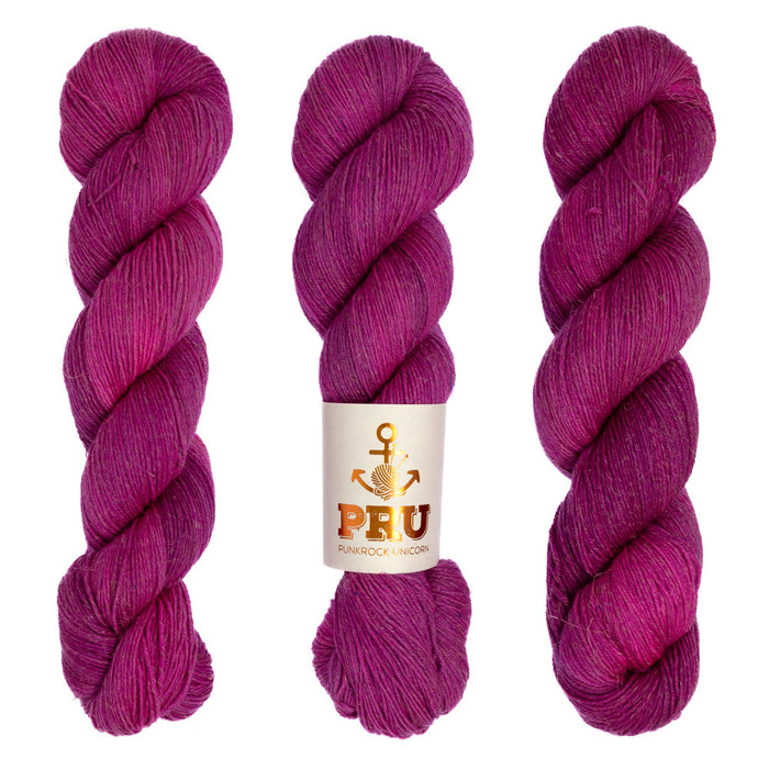 Pru Yarns ECO LYNN - handgefärbtes Garn aus Merino und Leinen