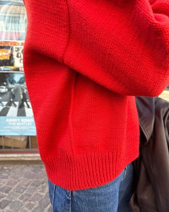 Papieranleitung - PetiteKnit Scarlet Sweater