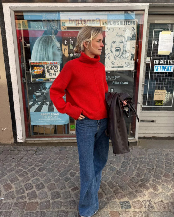 Papieranleitung - PetiteKnit Scarlet Sweater