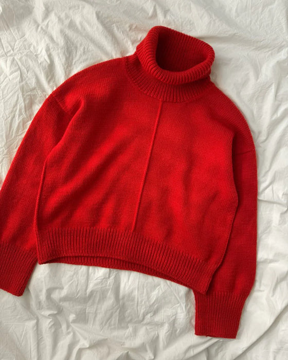 Papieranleitung - PetiteKnit Scarlet Sweater