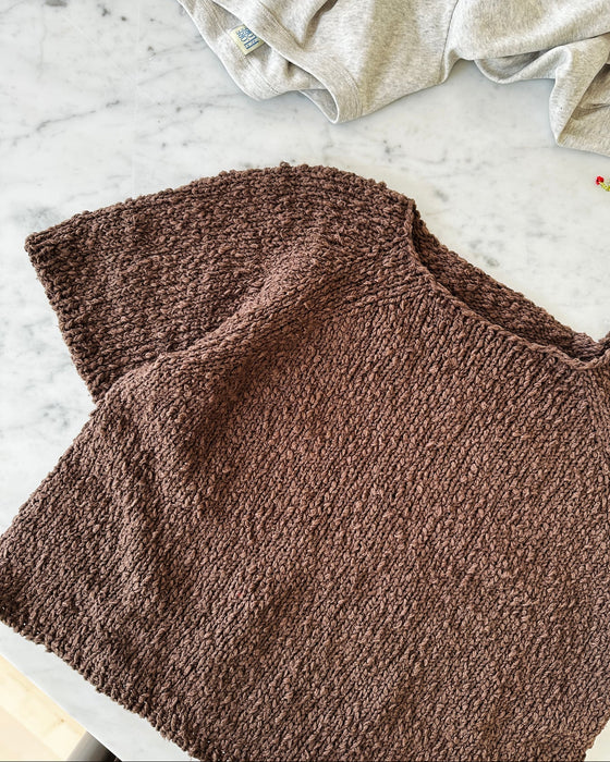 Sidewalk Tee Texture - Strickpaket