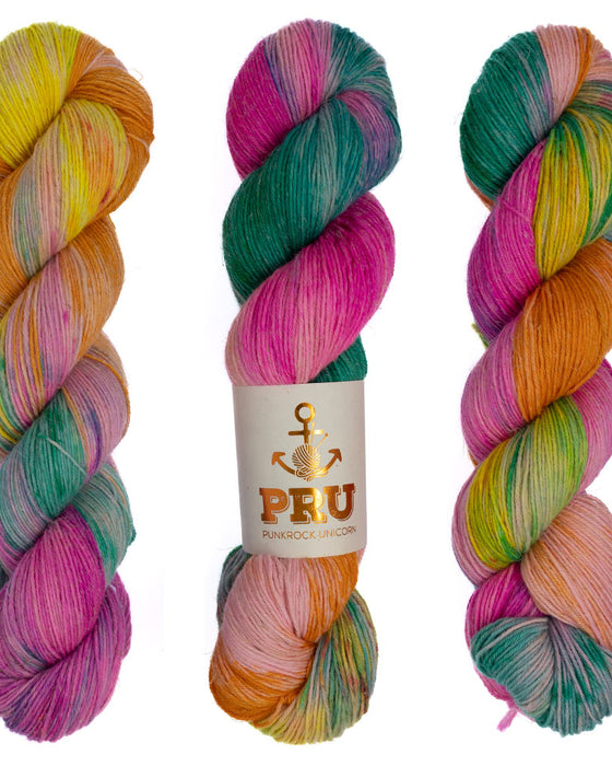 Eco Lynn - handgefärbtes Garn aus Merino und Leinen