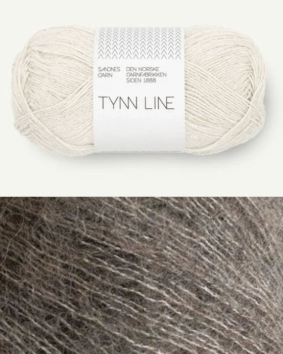 Summer Soft- Strickpaket (Tynn Line+ Midnatssol)
