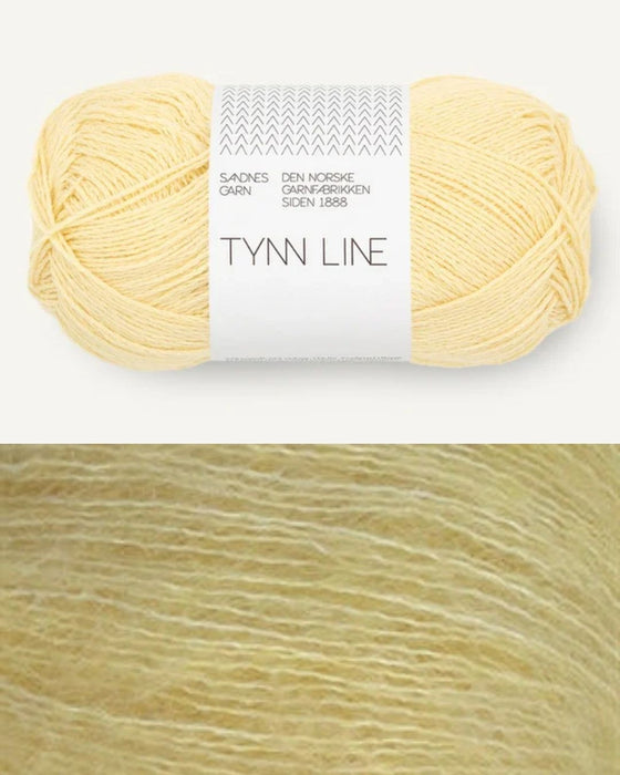 Summer Soft- Strickpaket (Tynn Line+ Midnatssol)