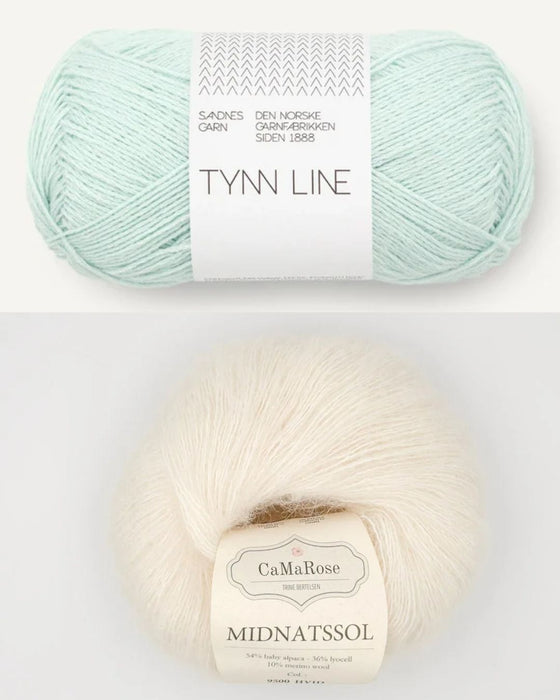 Summer Soft- Strickpaket (Tynn Line+ Midnatssol)