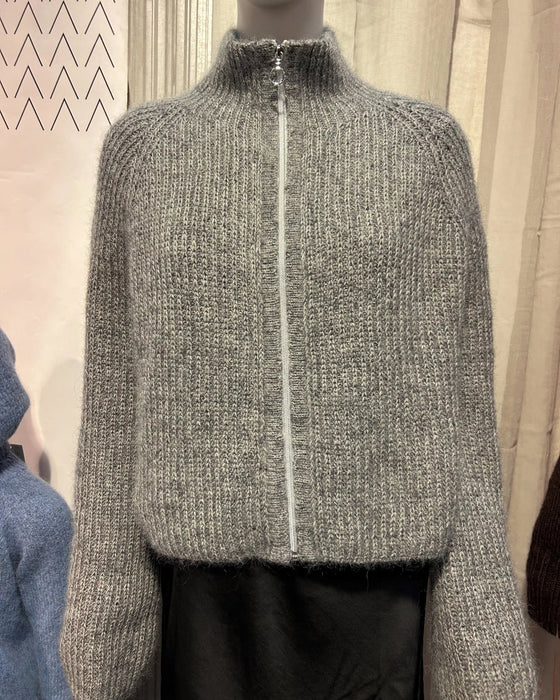 Reißverschluss Silber Tia Zipper Jacket 6mm / 55cm