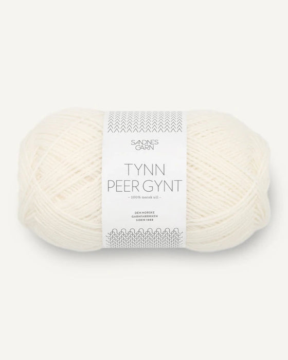 Tynn Peer Gynt - reine norwegische Schurwolle