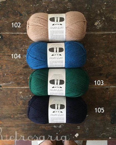 Mondim - Non-superwash Sockenwolle aus Portugal