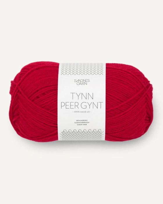 Tynn Peer Gynt - reine norwegische Schurwolle