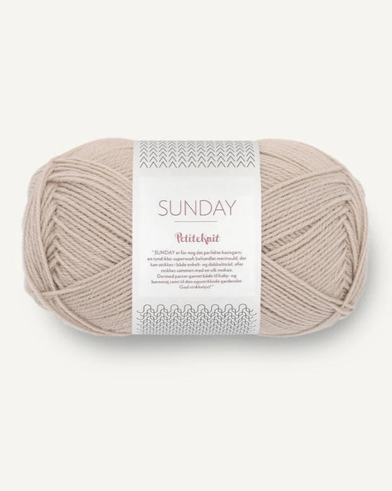SUNDAY PetiteKnit - reine Merinowolle