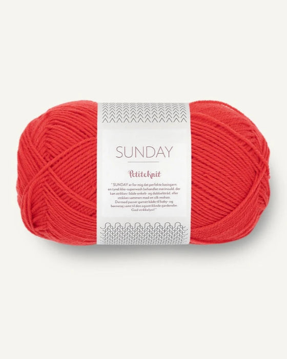 SUNDAY PetiteKnit - reine Merinowolle