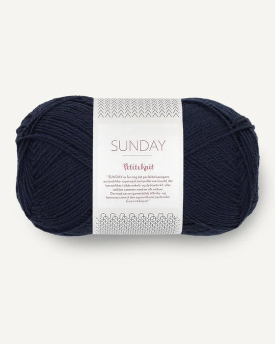 SUNDAY PetiteKnit - reine Merinowolle
