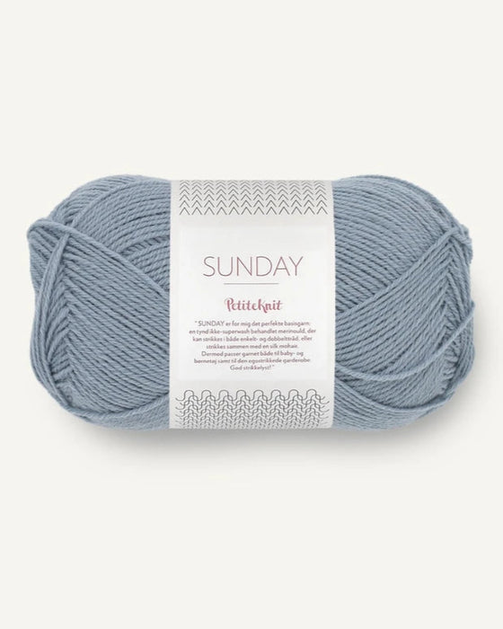 SUNDAY PetiteKnit - reine Merinowolle