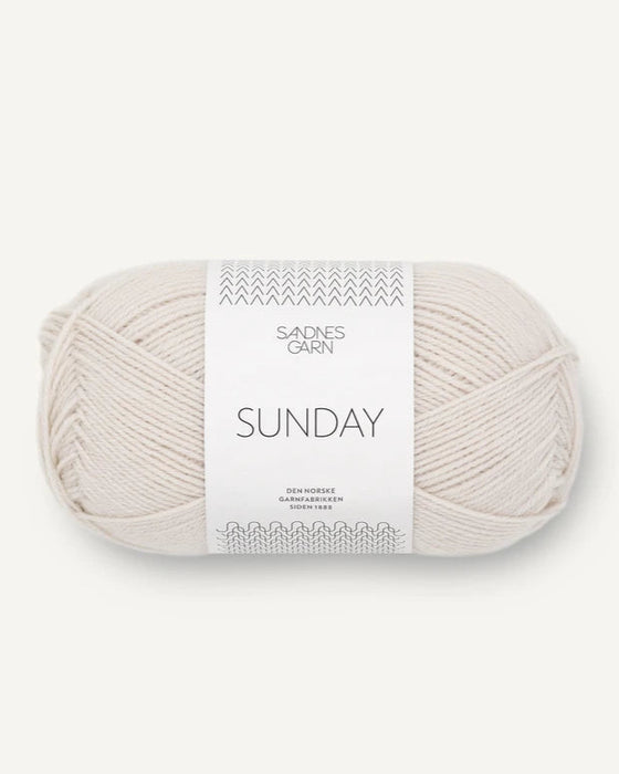 SUNDAY - reine Merinowolle