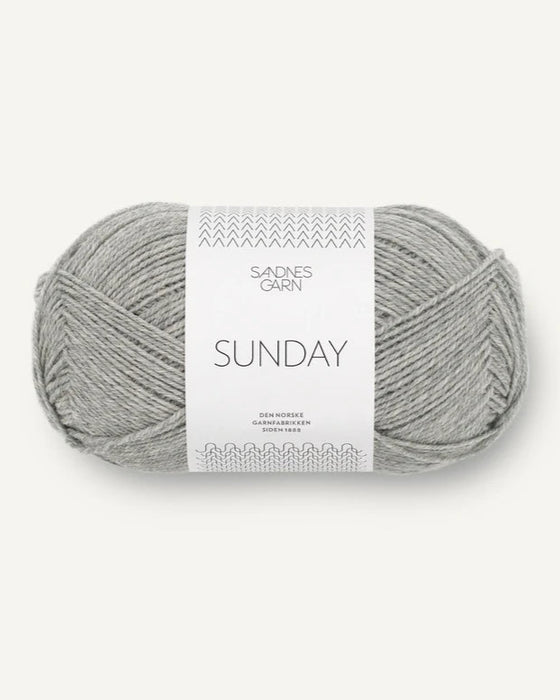 SUNDAY - reine Merinowolle
