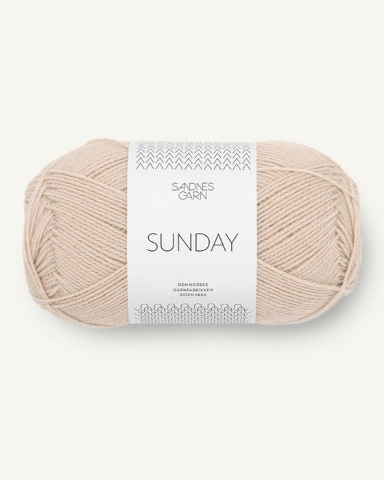 SUNDAY - reine Merinowolle