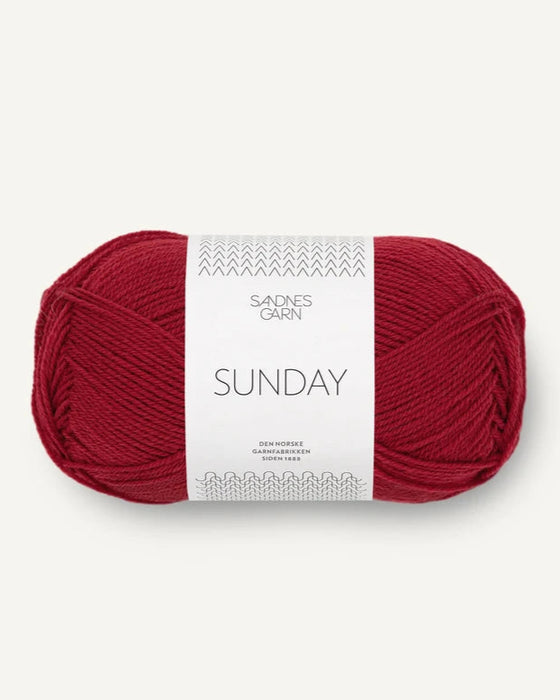 SUNDAY - reine Merinowolle