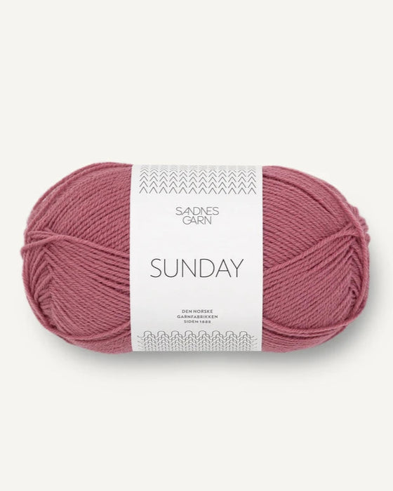 SUNDAY - reine Merinowolle