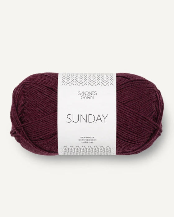 SUNDAY - reine Merinowolle