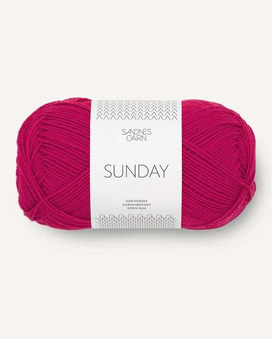 SUNDAY - reine Merinowolle