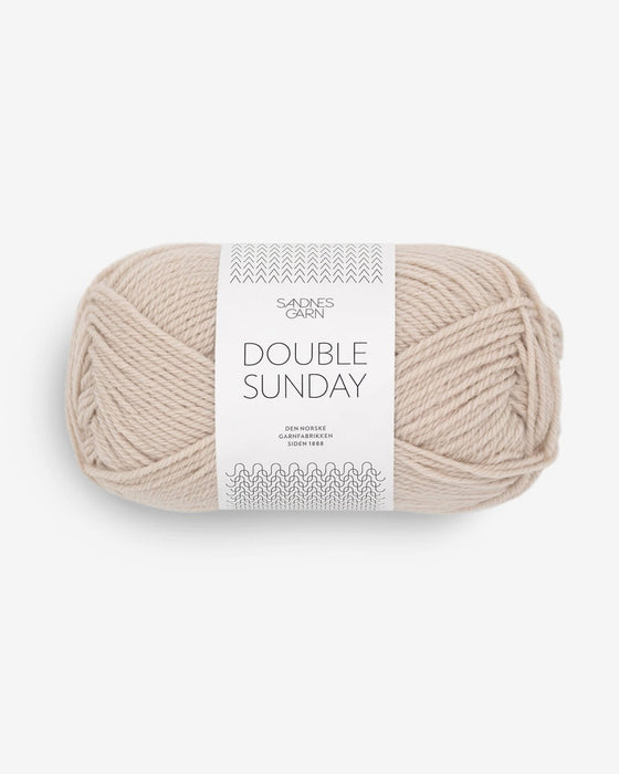 Double Sunday - reine Merinowolle