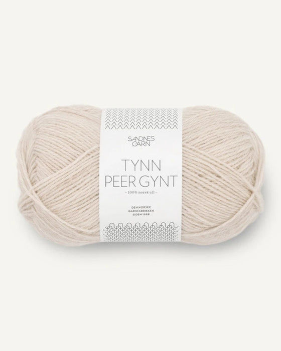 Tynn Peer Gynt - reine norwegische Schurwolle