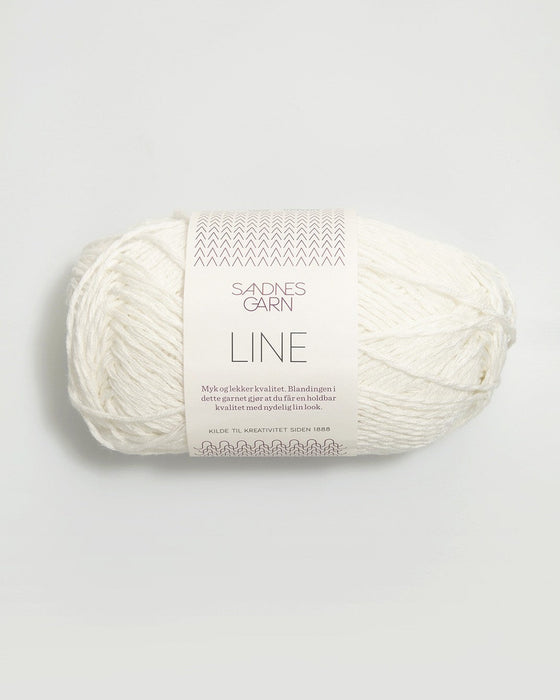 Line - Mischung aus Baumwolle, Viskose und Leinen