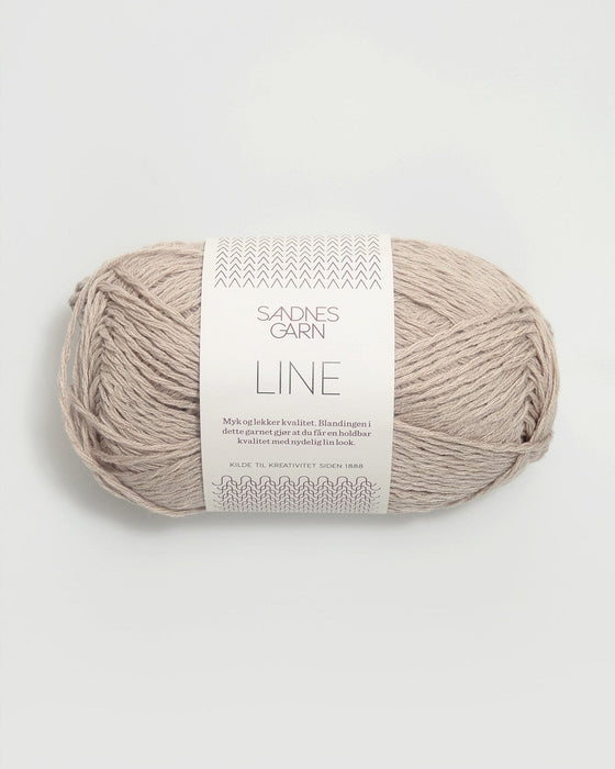Line - Mischung aus Baumwolle, Viskose und Leinen